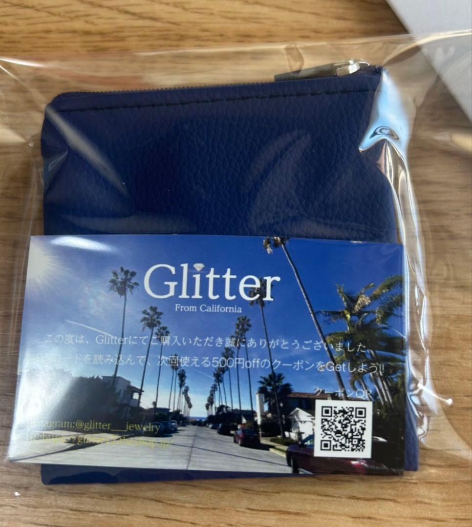 glitter ネックレス ゴールド