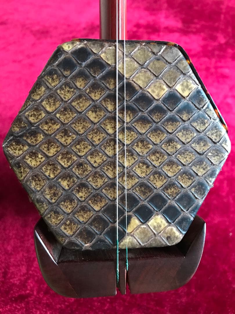 特価・二胡★最上級紫檀★錦蛇皮★古月琴坊・万其興製作★十年保証★一生の宝物