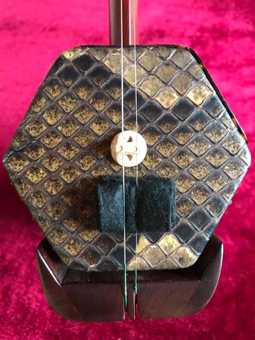 特価・二胡★最上級紫檀★錦蛇皮★古月琴坊・万其興製作★十年保証★一生の宝物