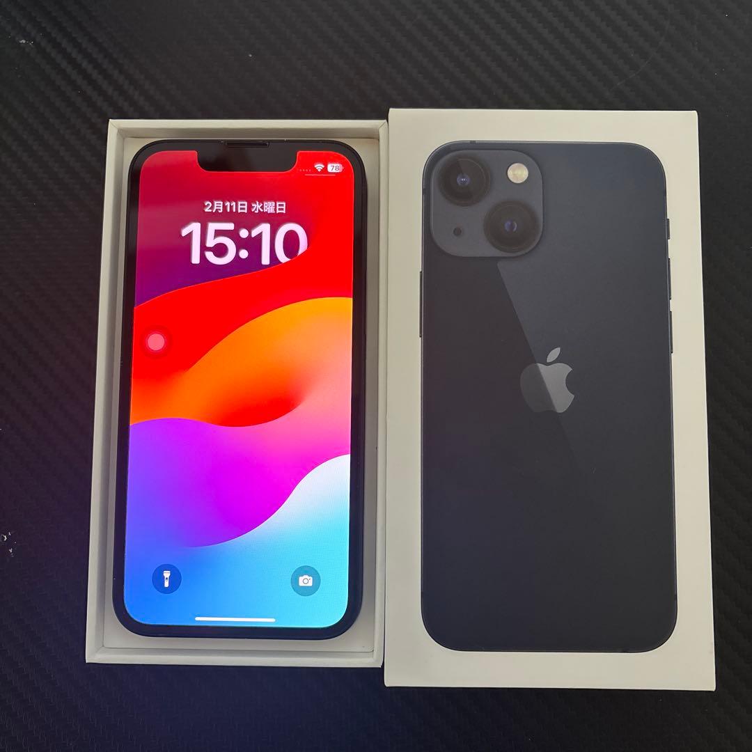 Apple iPhone 13 mini ミッドナイト 本体 128GB