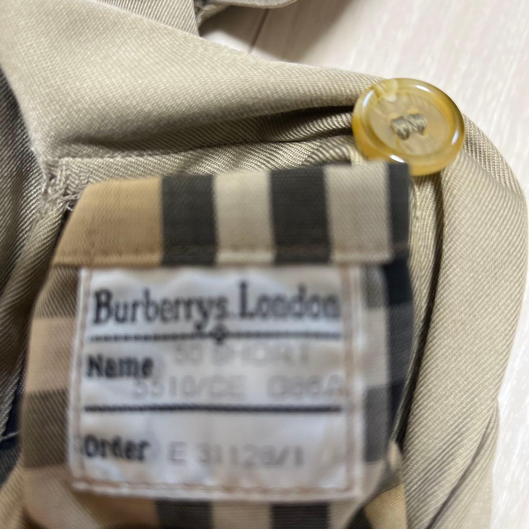 バーバリー トレンチコート 英国 86年製 50サイズ(L L相当)