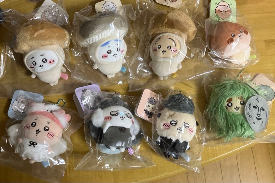 ちいかわ 季節だもんマスコット コンプリート キノコ　「顔厳選」　おまけ付き