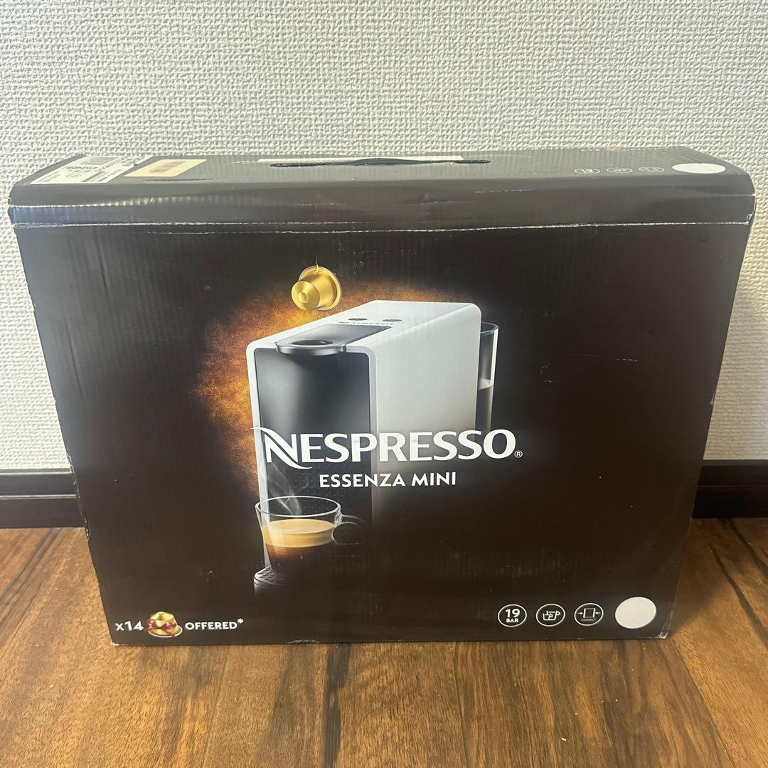 【新品】Nespresso エッセンサミニ　ピュアホワイト　C30-WH-W