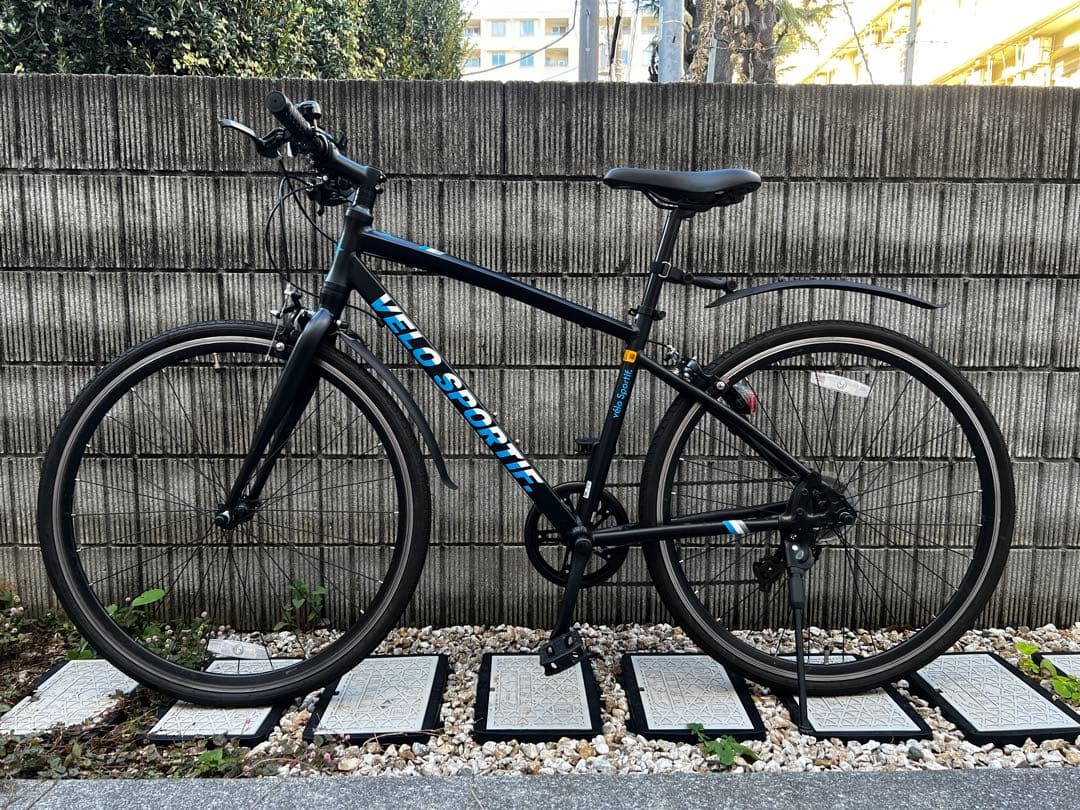 Velo Sportif クロスバイク ブラック 26インチ