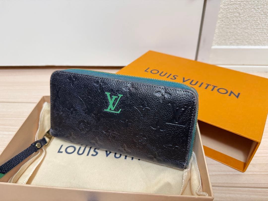 LouisVuitton ルイヴィトン モノグラム・アンプラント 長財布 中古