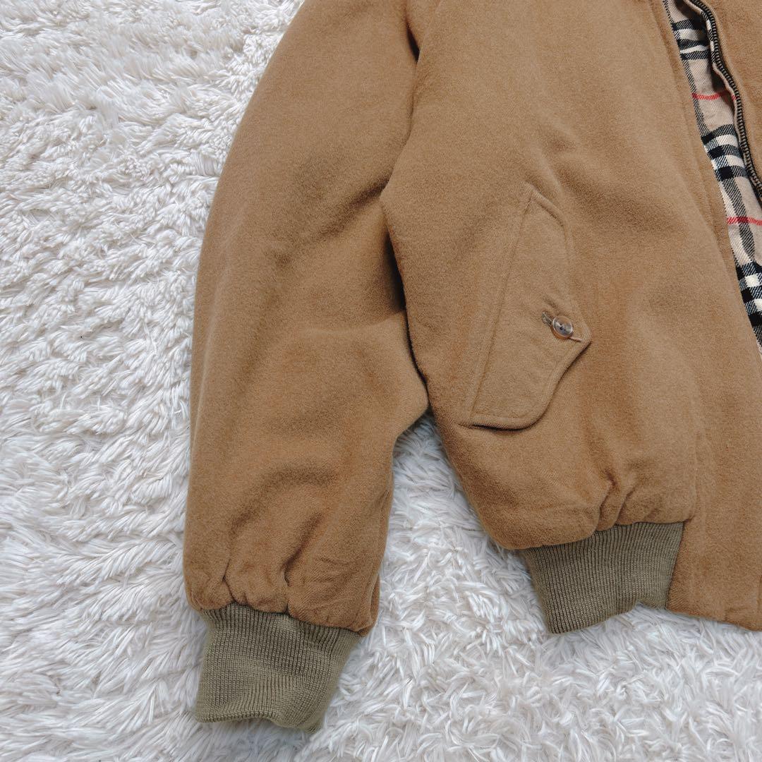 【vintage】Burberrys ノバチェック ハリントンジャケット ウール