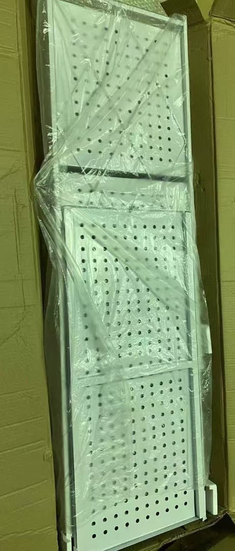 折り畳みラックx2 収納ラック スリム スチール 棚 4段