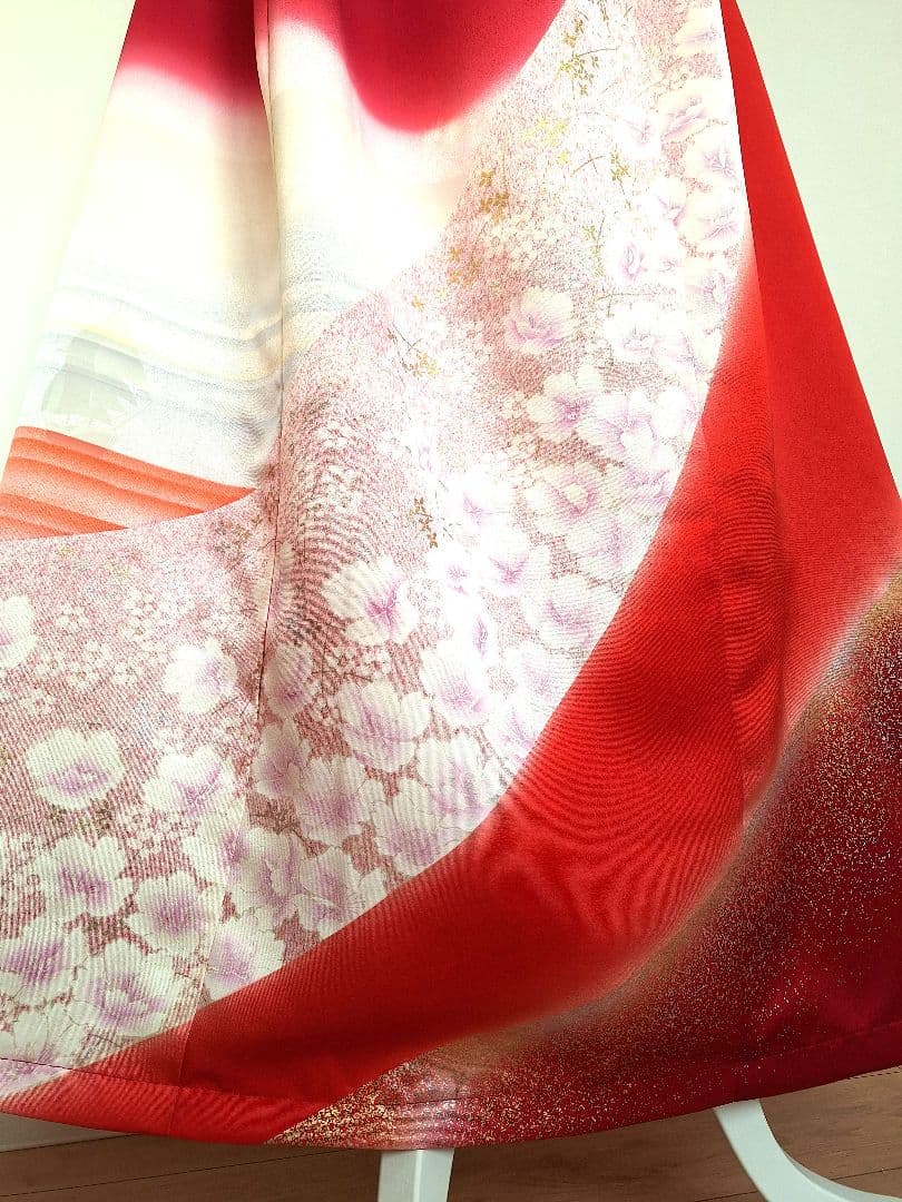 着物リメイクワンピース3681