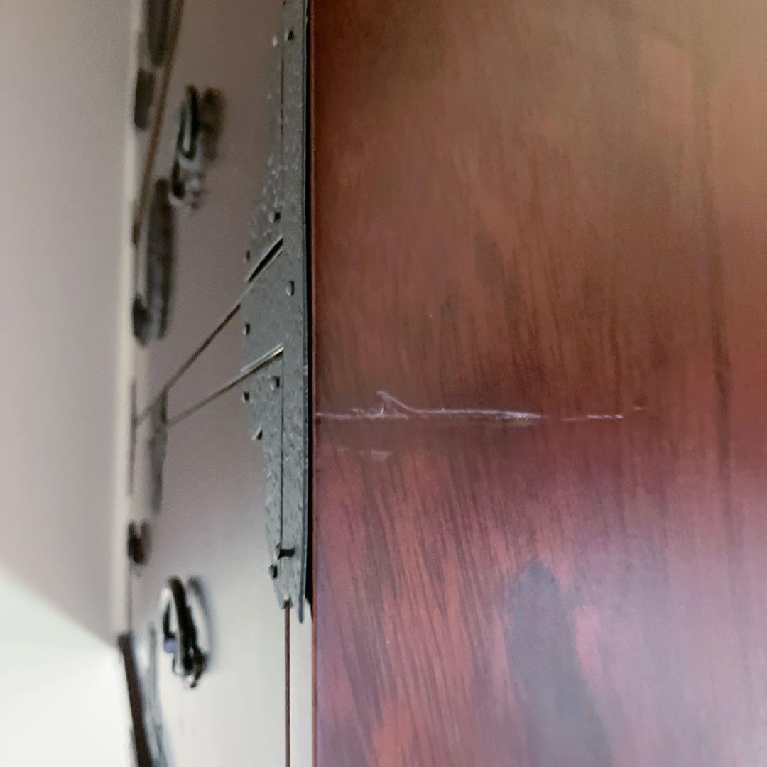 和箪笥　民芸箪笥　4段　アンティークチェスト　民芸家具　チェスト　タンス