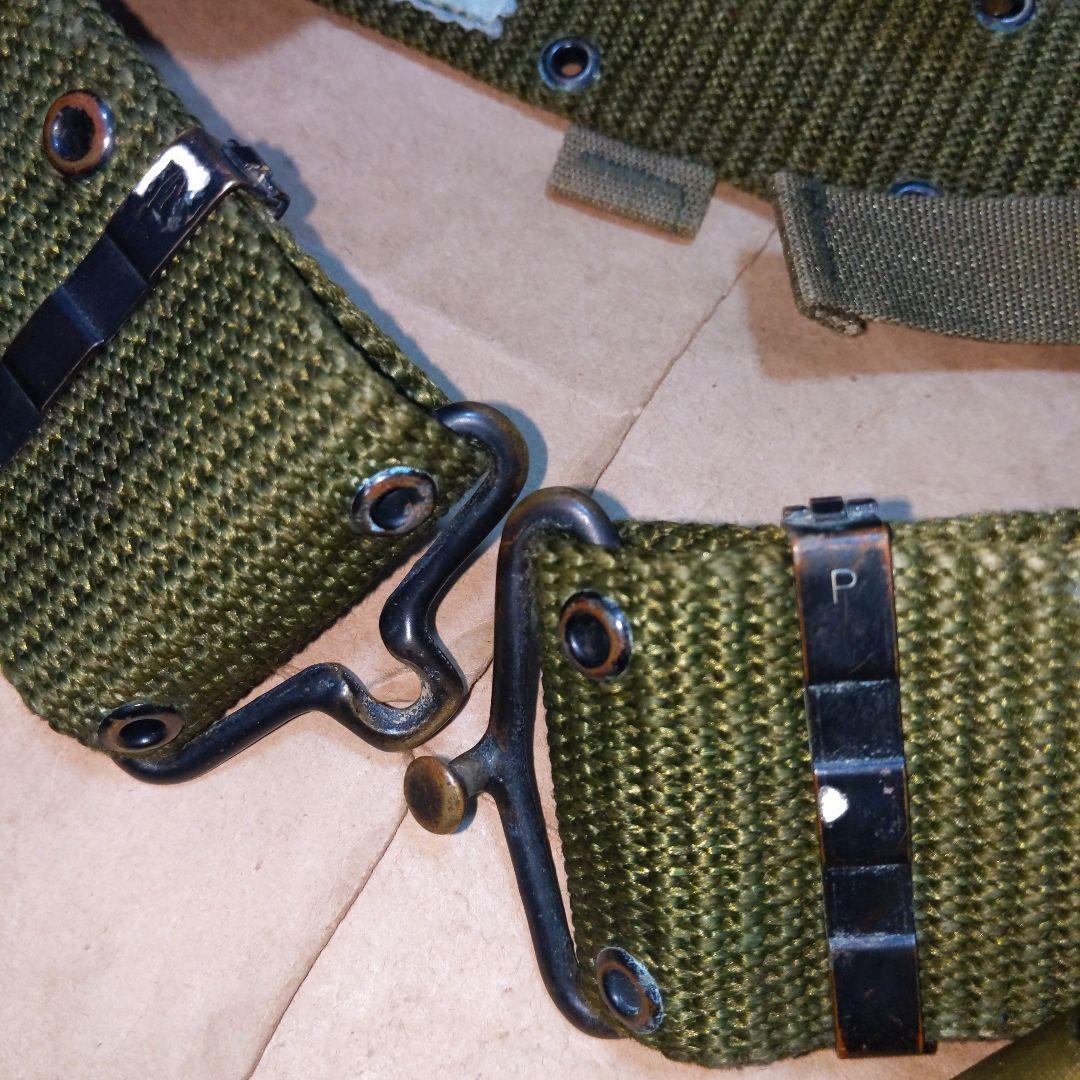 アメリカ軍 ALICE装備LC-1 ベルト/サスペンダー/ポーチ 実物放出中古品