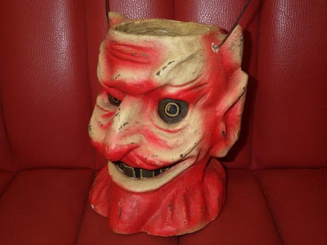 80’S★デビル★バケツ★悪魔★ハロウィン★ランタン★ビンテージ★インテリア雑貨