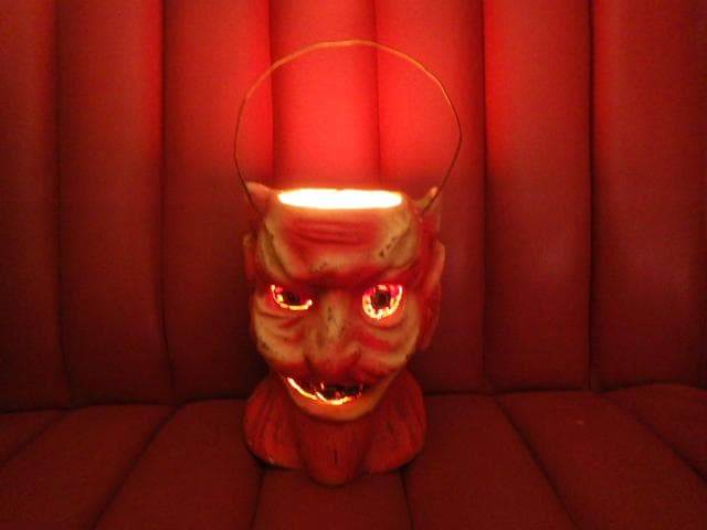 80’S★デビル★バケツ★悪魔★ハロウィン★ランタン★ビンテージ★インテリア雑貨