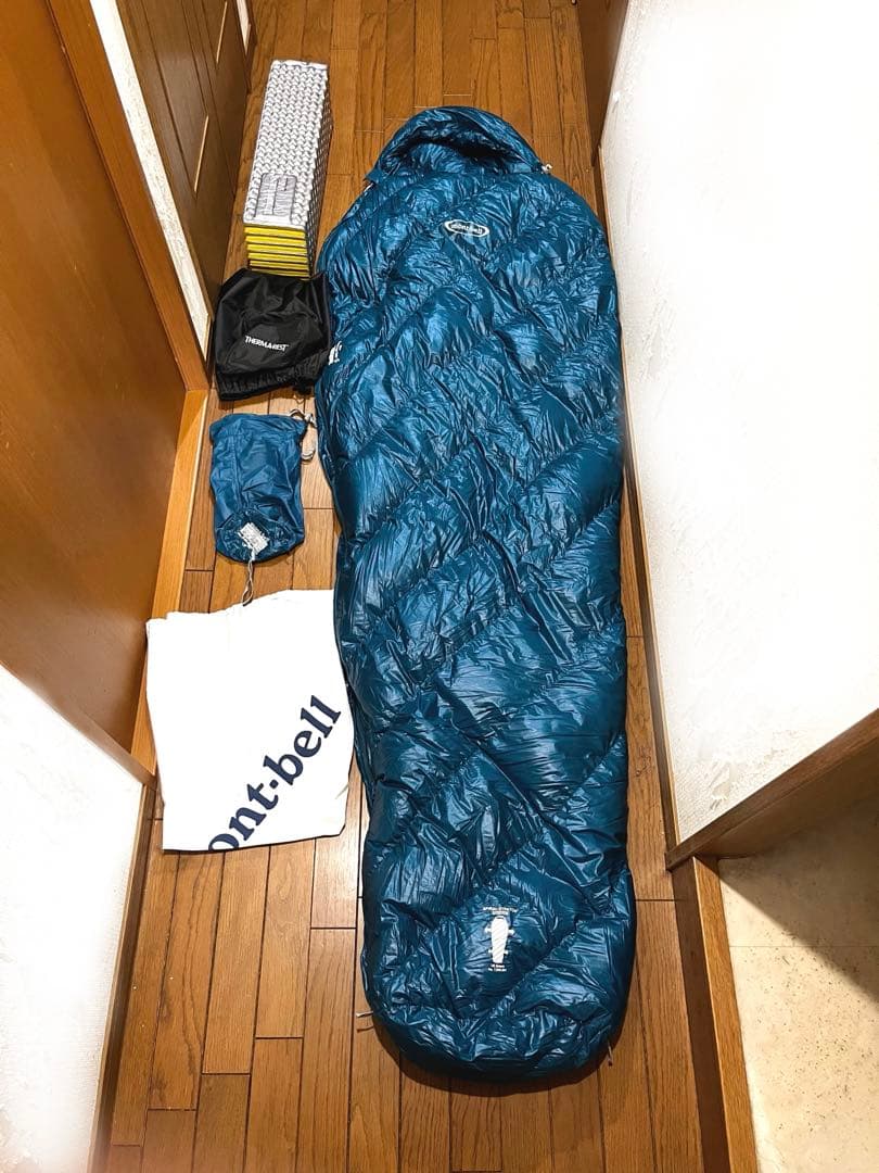 未使用モンベルアルパインダウンハガー800 #3サーマレスト Z Liteセット