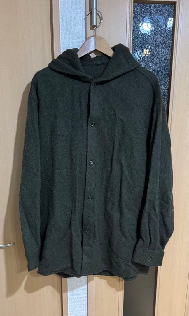 トップス LAD MUISICIAN MOHAIR SHAGGY HOODED 44
