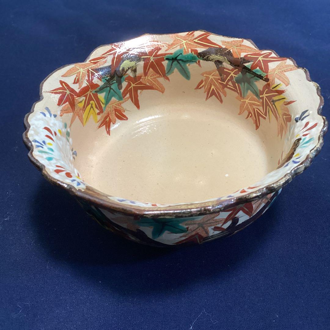 mmm　　乾山写新緑紅葉向付　雲錦向付3客ずつ　新品未使用