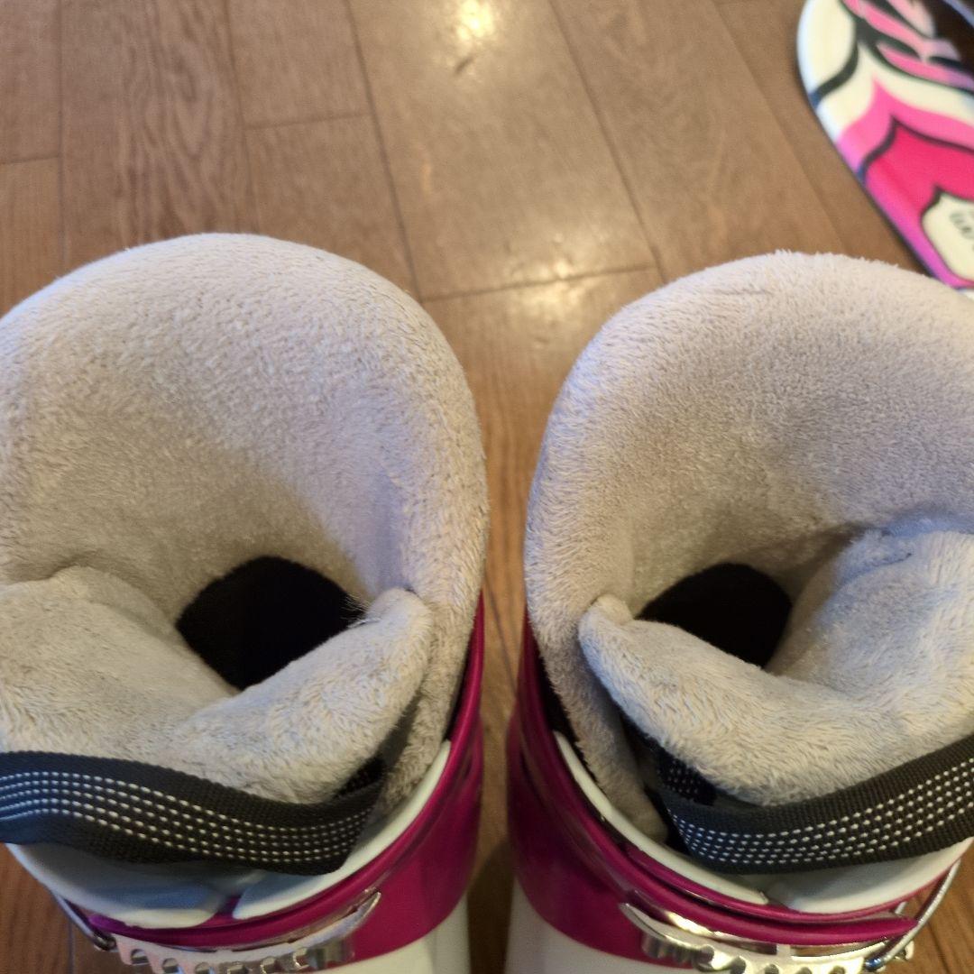 送料無料 K2 112cm ガールズ用スキーセット。ノルディカ20cmブーツ