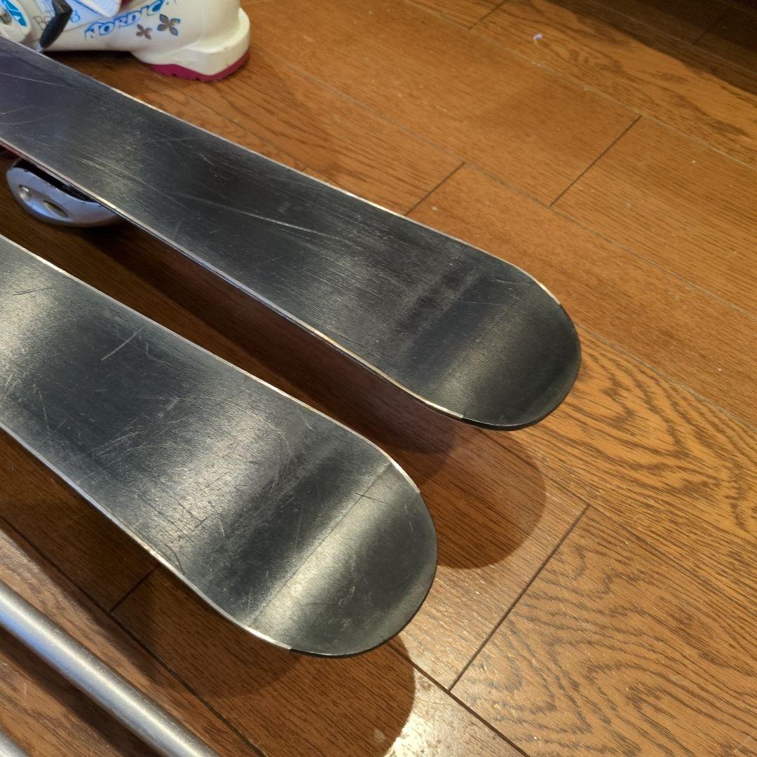 送料無料 K2 112cm ガールズ用スキーセット。ノルディカ20cmブーツ