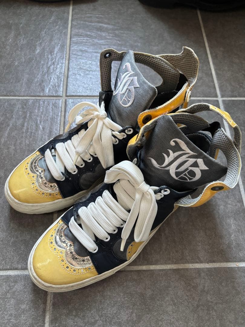 JOHN GALLIANO ハイカットスニーカー　美品