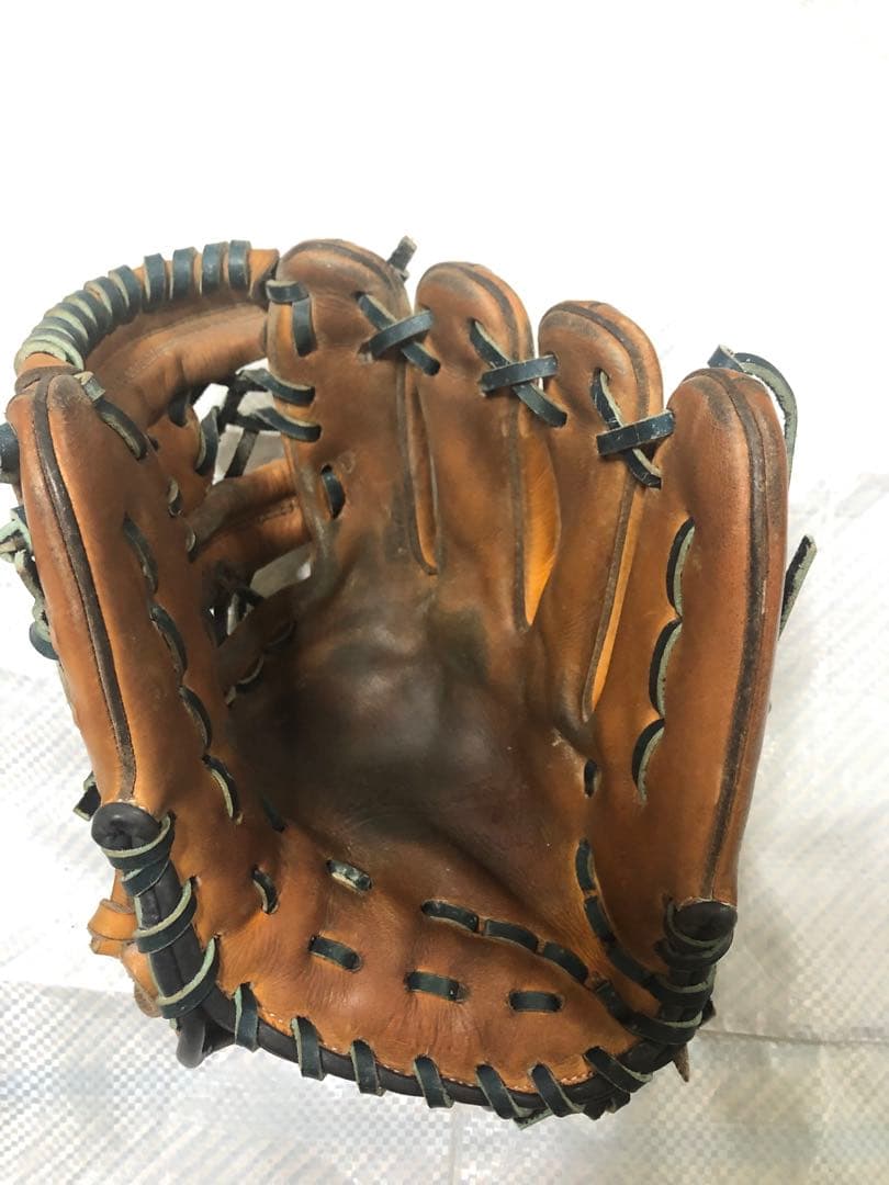 軟式　ウィルソン　グローブ グラブ　ブラウン　茶　コルク　タン　ダージリン　内野