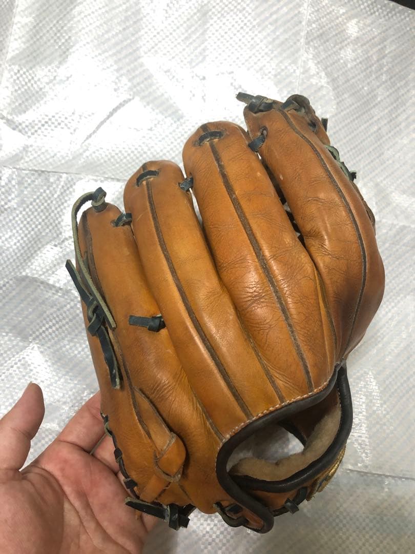 軟式　ウィルソン　グローブ グラブ　ブラウン　茶　コルク　タン　ダージリン　内野
