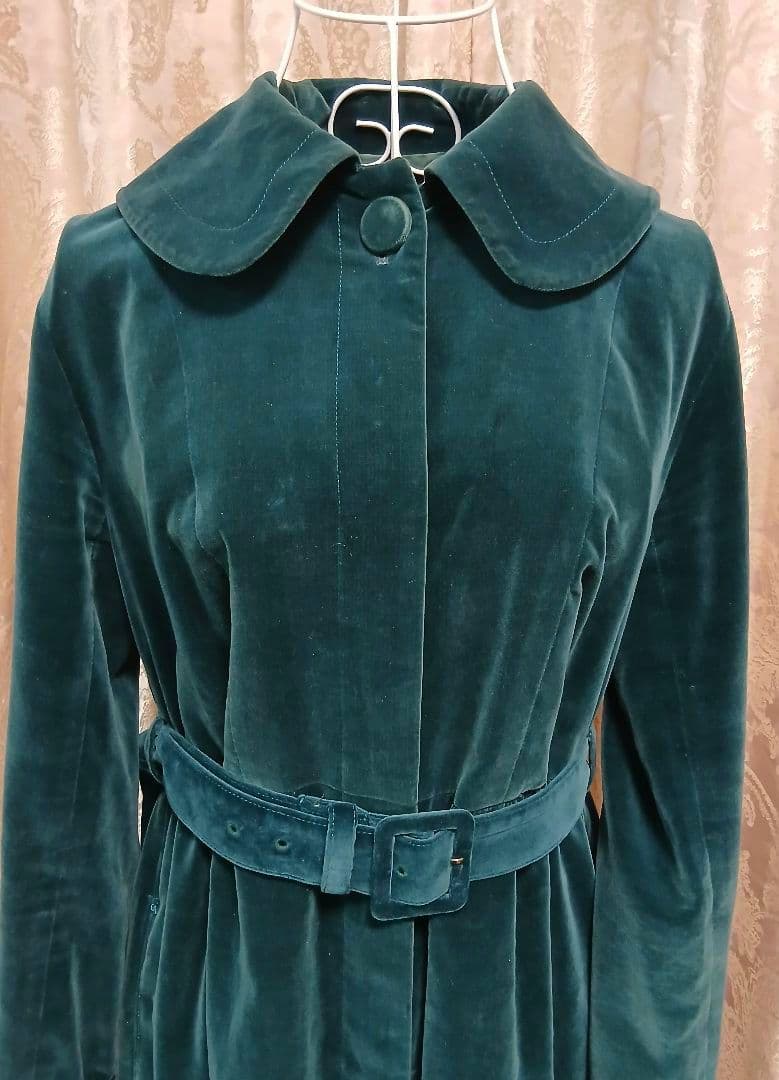 【ヴィンテージ】◆◇Jane Marple◇◆別珍ケープ付きロングコート
