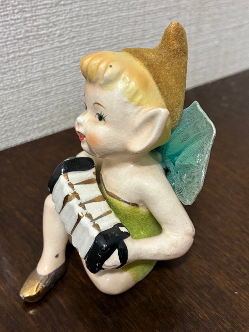 ビンテージ　50年代　妖精　天使　エルフ　ピクシー　キューピー　内藤ルネ　レトロ