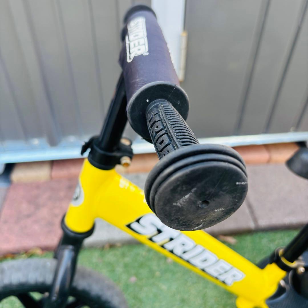 【スタンド付き】STRIDER 12インチ SPORT バランスバイク イエロー