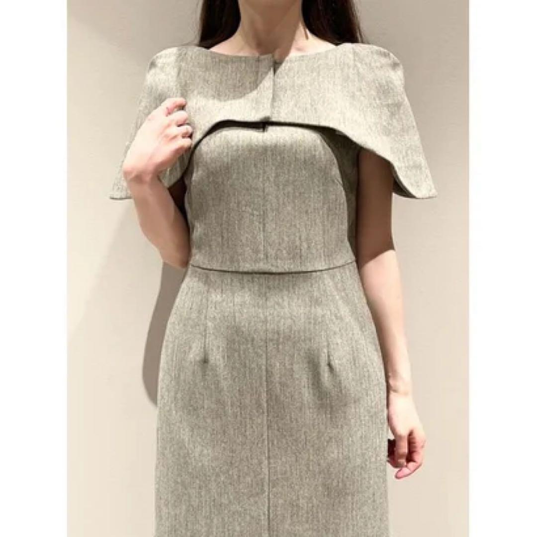 【新品未使用】snidel ケープセットタイトドレス 0サイズ