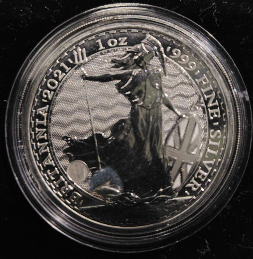 ブリタニア銀貨 1オンス/ 1枚　12500円