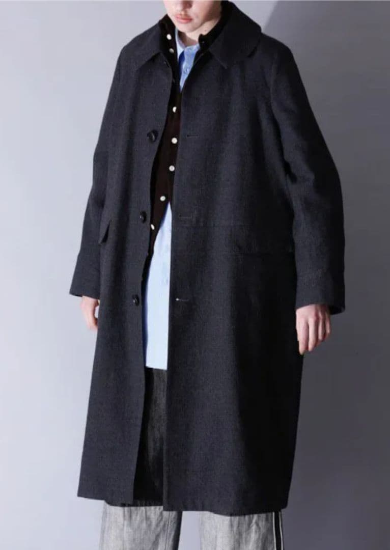 スナオクワハラ ウールロングコート