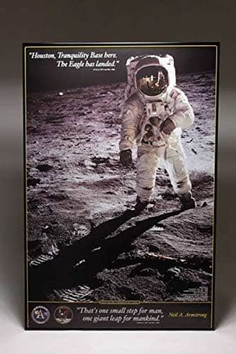 NASA ポスター アポロ11号　フレーム付　月　宇宙　宇宙飛行士