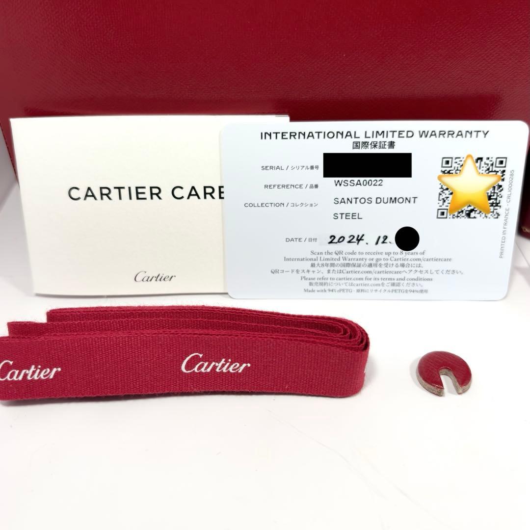 カルティエ サントスドュモン LM　WSSA0022 santos ラージモデル