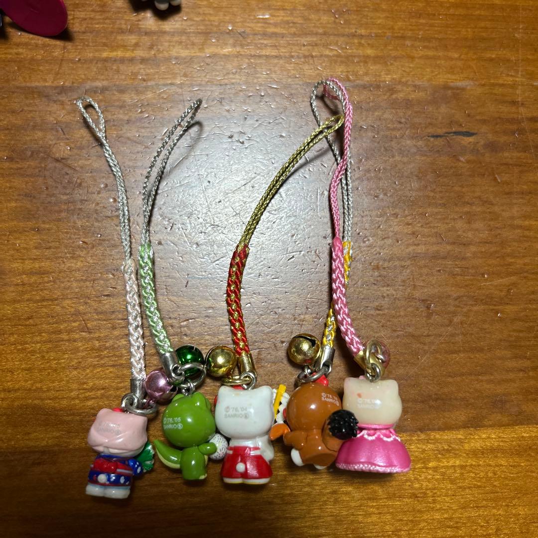 【未使用】まとめ売り ご当地キティ30個　根付　レア　平成レトロ 限定