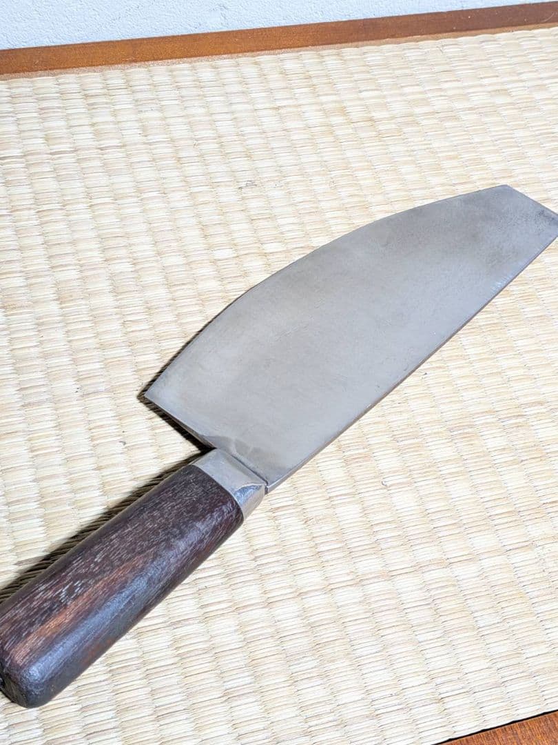 杉本 中華包丁 2号 195mm 杉本刃物 炭素鋼 ハガネ 切れ味抜群