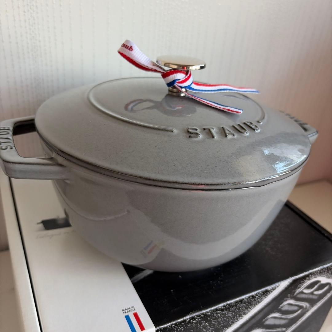 ストウブワナベ20cm グレー