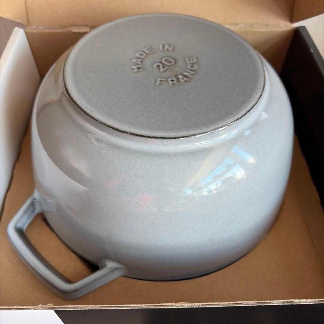 ストウブワナベ20cm グレー