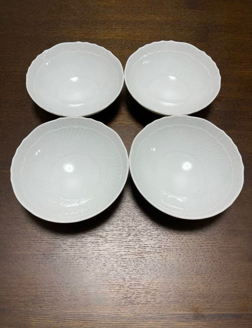 ジノリ ベッキオホワイト ボウル 16cm 4枚セット