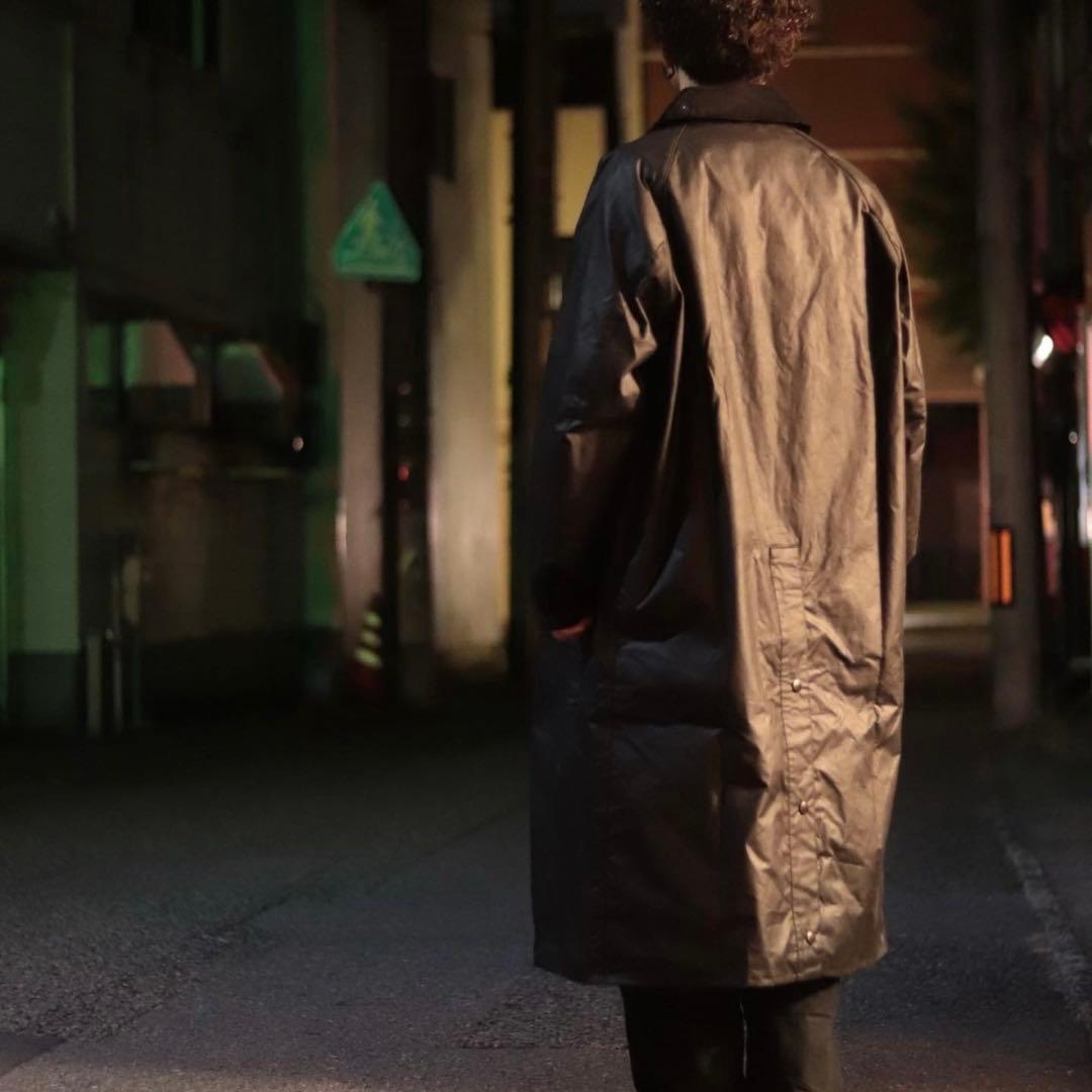 Barbour BURGHLEY バーグレー オイルドコットン ロングコート