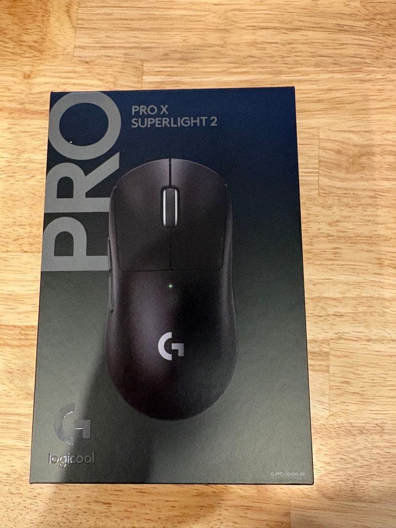 logicool PRO X SUPERLIGHT 2 黒