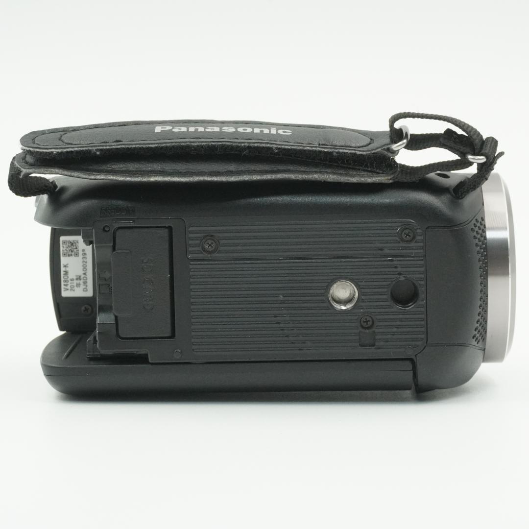 ■美品■ PANASONIC HC-V480M ビデオカメラ ブラック #387