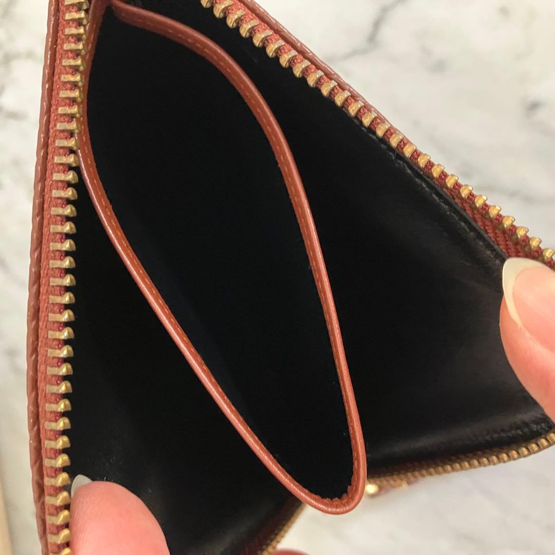 極美品 COMME des GARSONS L字ファスナー 財布 ラグジュアリー