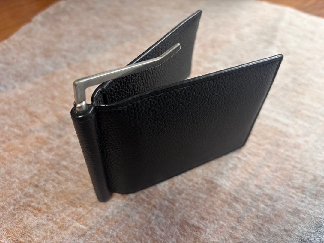 サンローランSAINT LAURENT マネークリップ二つ折り財布 美品付属品有