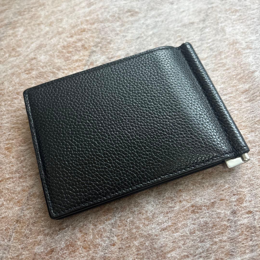 サンローランSAINT LAURENT マネークリップ二つ折り財布 美品付属品有