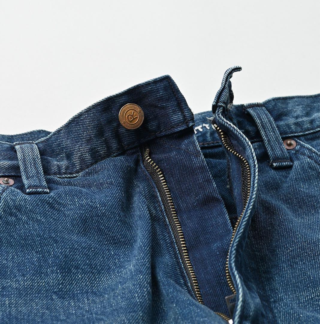 45R おこめデニムの納戸納戸クロスビー5（清）32