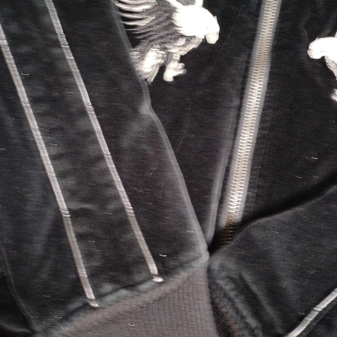 JACK ROSE ジャックローズ スカジャン リバーシブル 刺繍 別珍 黒