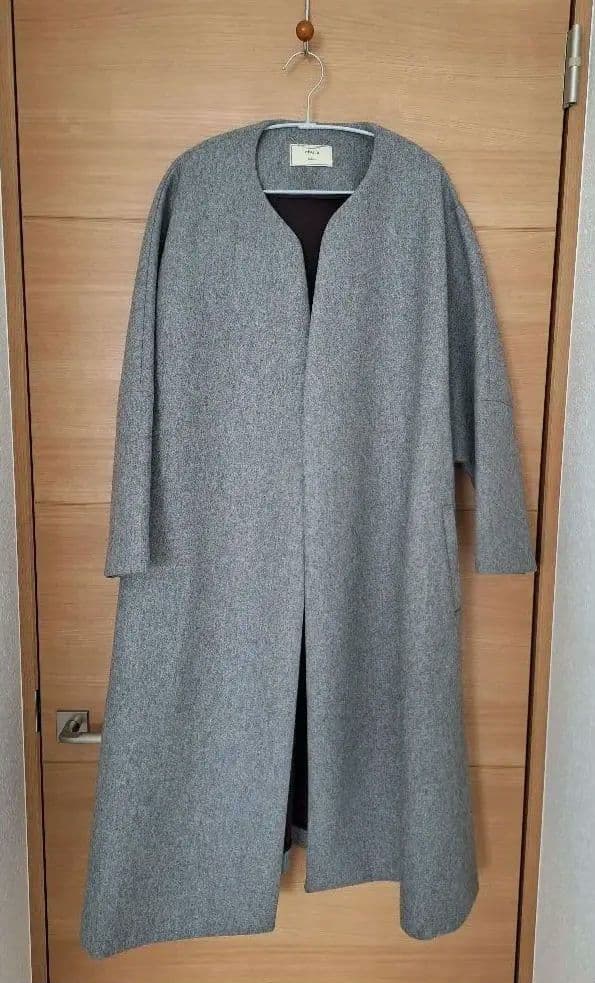 ebure エブール　ロンハーマン　ウールボンディングコート　36