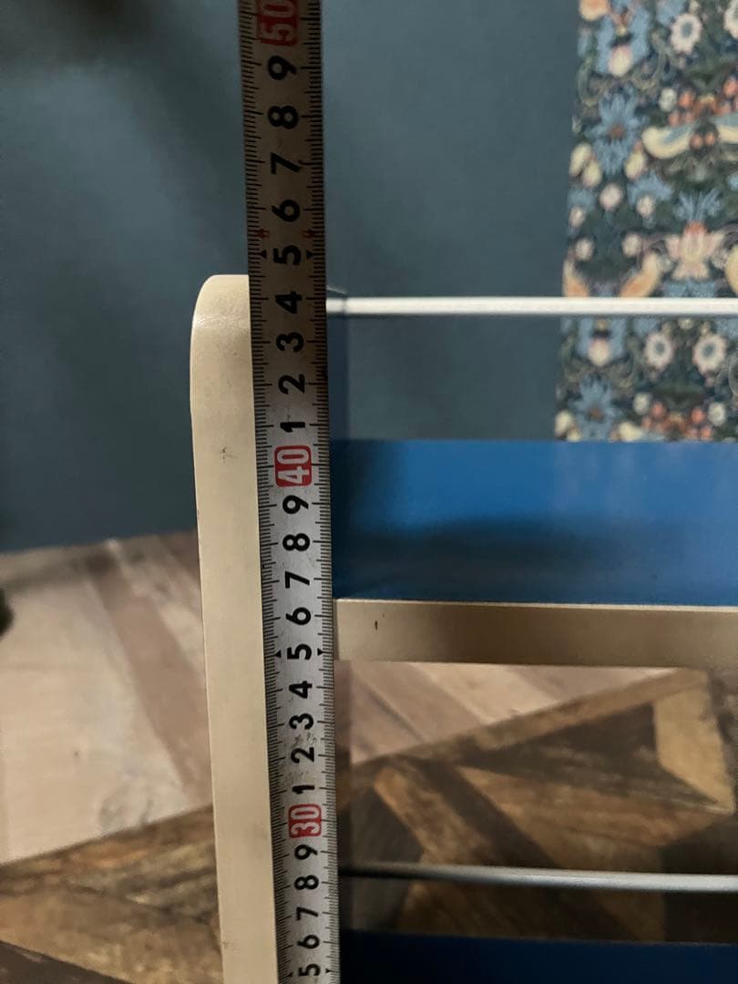 レトロポップ 棚 昭和レトロ 当時物 インテリア 青 ブルー