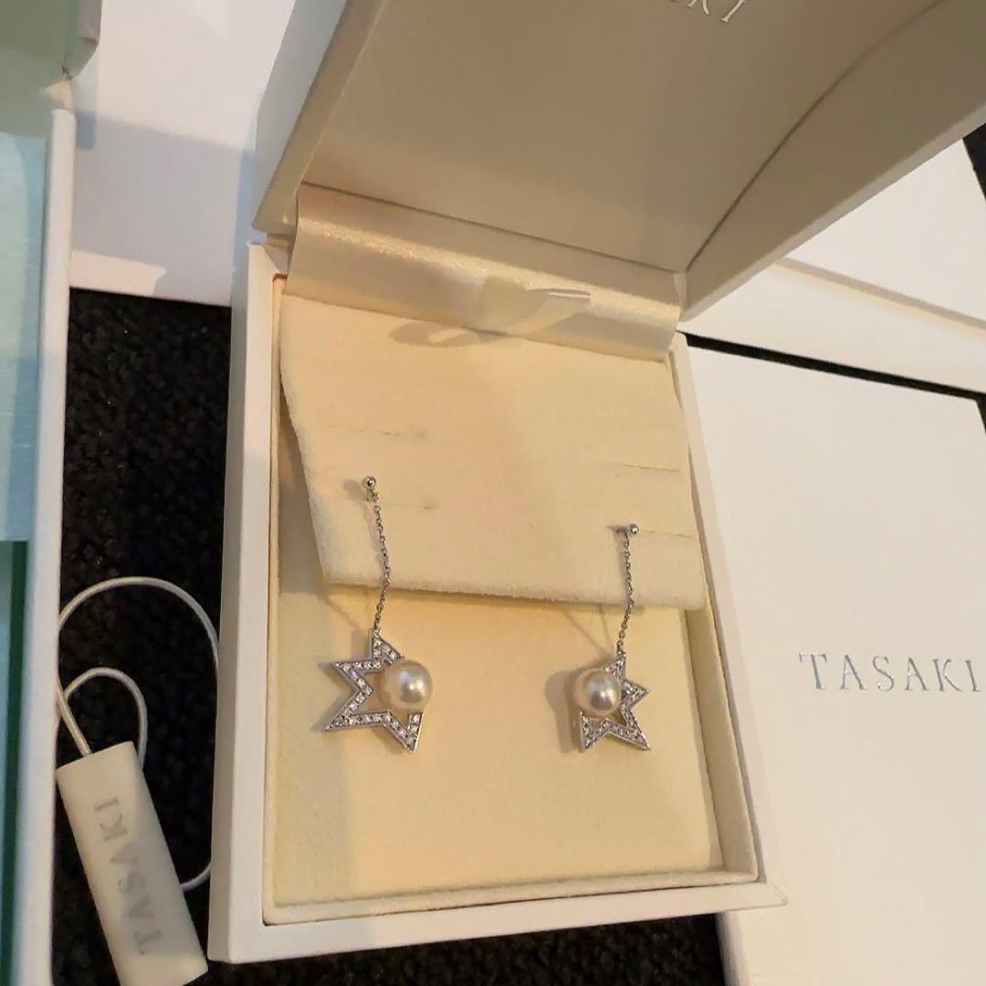 タサキ コメット プラス ダイヤモンド パヴェ ピアス 定価729,300円