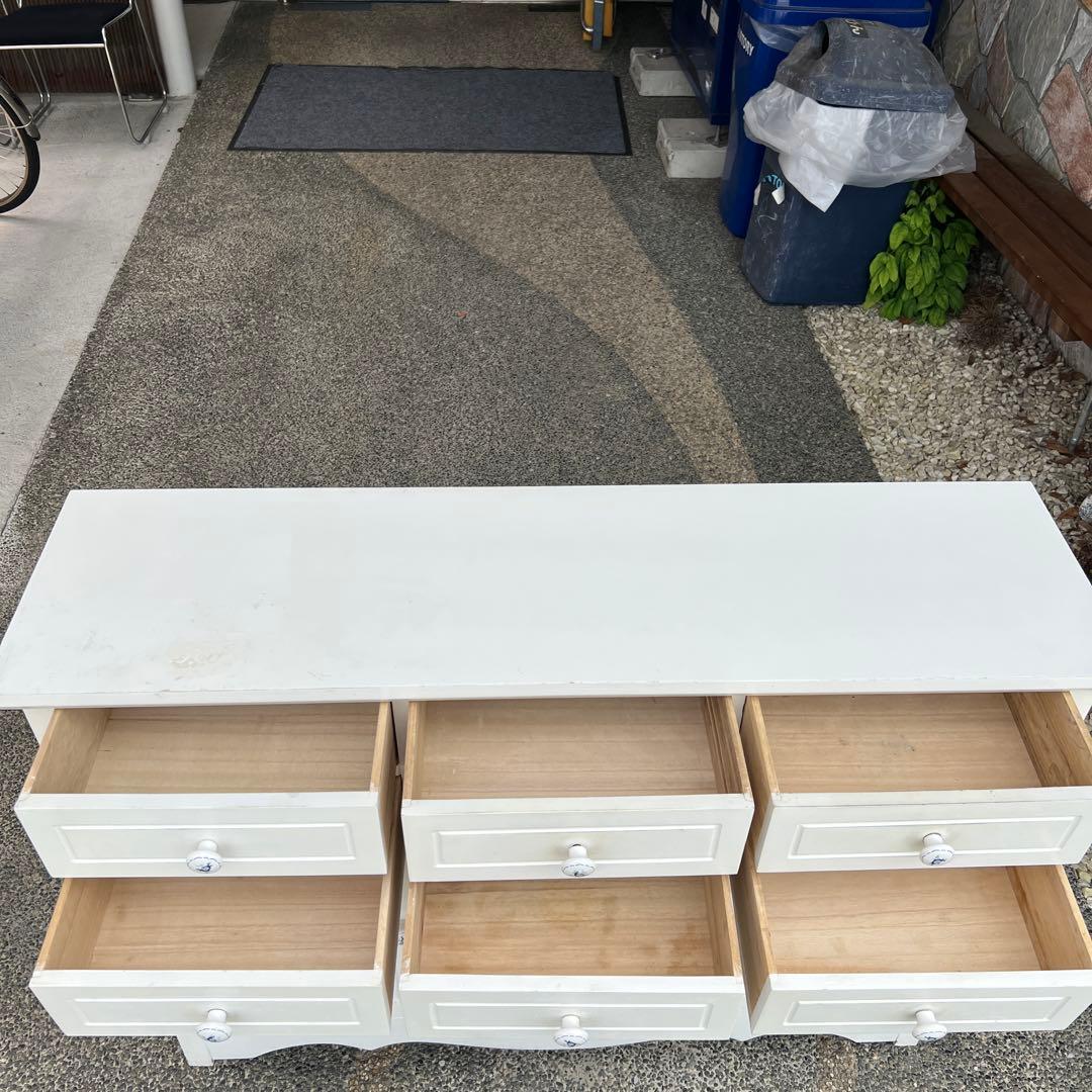 m*i様 キッチンカウンター　サイドボード　キャビネット　ホワイト