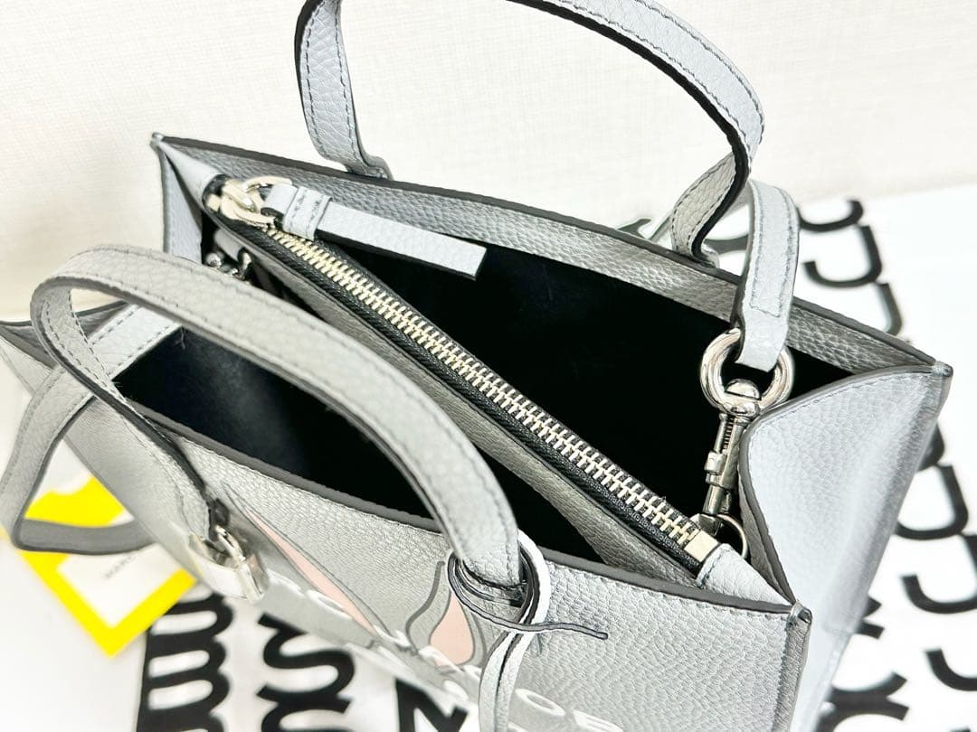 新品★マークジェイコブス X バッグスバニー 2wayスモールトート グレー